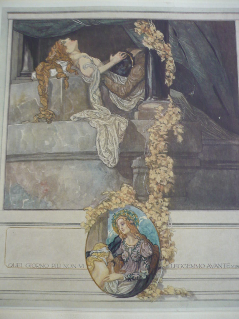D. ALIGHIERI, La divina commedia, a cura di Carlo Toth, fantasie a colori di Franz von Bayros, Zurigo, Amalthea, 1921