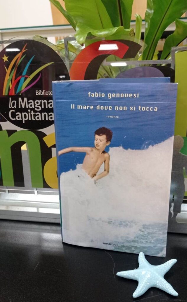 Copertina del libro Il mare dove non si tocca di Fabio Genovesi, Mondadori, 2017.